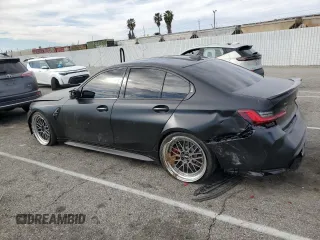 2024 BMW M3 Competition xDrive z VIN WBS43AY04RFT37132, wystawiony jako Copart lot #47122355 z przebiegiem 12 976 mil mil oraz Szkody całkowita. Historia ofert i sprzedaży dostępna na DreamBid. Obrazek 2.