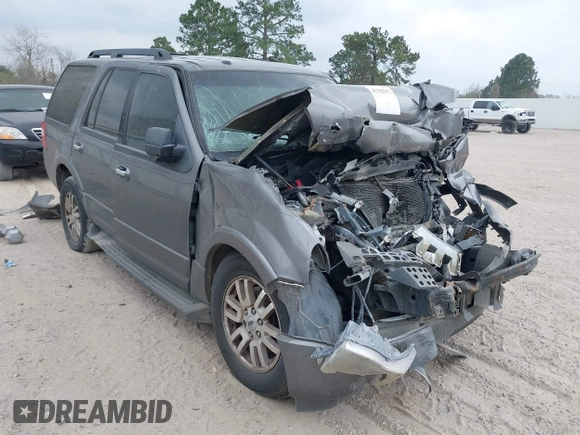 2014 Ford Expedition XLT with VIN 1FMJU1H52EEF06868, listed as a IAAI auction lot 41783337 with Not provided miles and . Bid and sale history available at DreamBid. Image 1.