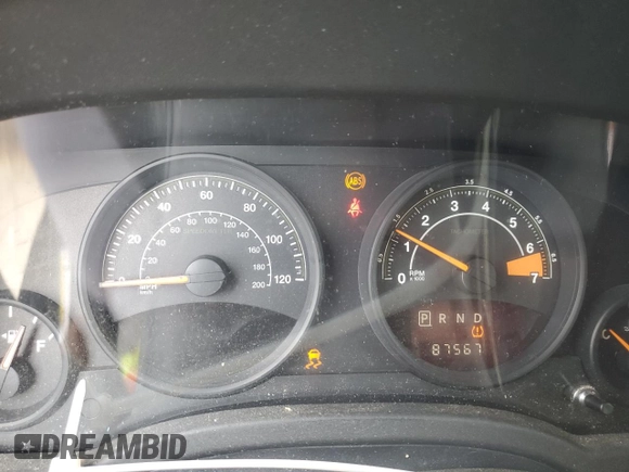 2014 Jeep Patriot Sport with VIN 1C4NJPBA1ED502288, listed as a Copart auction lot 62825715 with 87,567 mi miles and Salvage title. Bid and sale history available at DreamBid. Image 9.