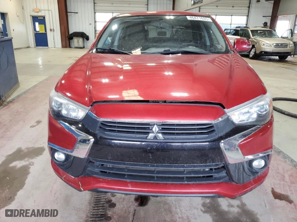 2017 Mitsubishi Outlander Sport SE 2.4 with VIN JA4AR3AW5HZ024181, listed as a Copart auction lot 46471635 with 91,879 mi miles and Salvage Title. Bid and sale history available at carsss.com. Image 5.