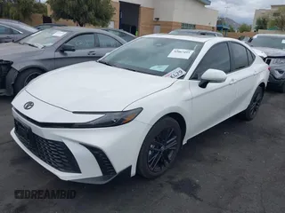 2025 Toyota Camry LE with VIN 4T1DAACK3SU087725, listed as a IAAI auction lot 42067493 with 3,217 mi miles and . Bid and sale history available at DreamBid. Image 20.