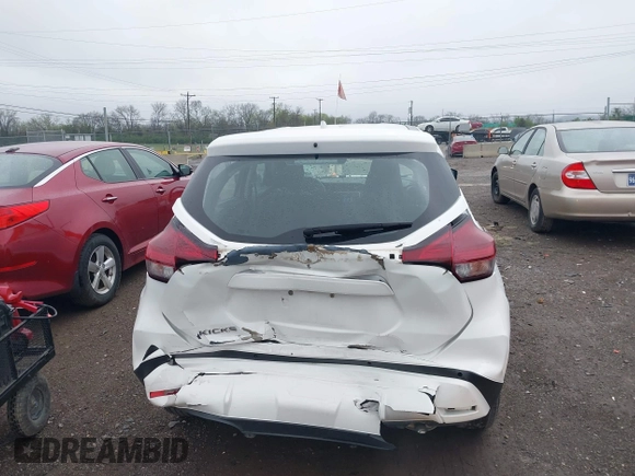 2022 Nissan Kicks S with VIN 3N1CP5BV1NL507193, listed as a IAAI auction lot 41907513 with 21,807 mi miles and . Bid and sale history available at carsss.com. Image 17.