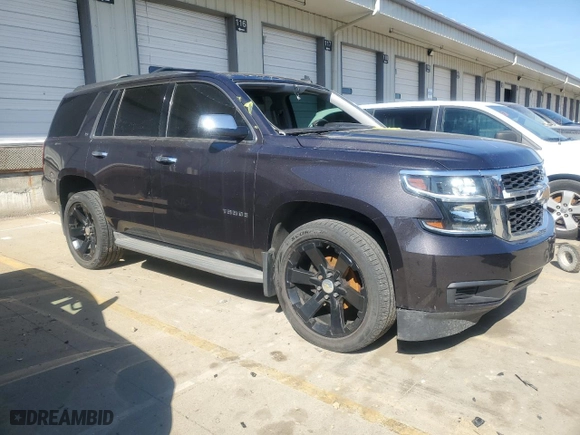 2015 Chevrolet Tahoe LS with VIN 1GNSKAKCXFR116446, listed as a Copart auction lot 47087345 with 185,989 mi miles and Salvage Title. Bid and sale history available at carsss.com. Image 4.