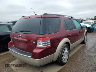 2008 Ford Taurus X Eddie Bauer with VIN 1FMDK08W98GA44730, listed as a Copart auction lot 43870555 with 67,340 mi miles and Clean title. Bid and sale history available at DreamBid. Image 3.