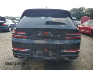 2024 Genesis GV80 z VIN KMUHCESC1RU150930, wystawiony jako Copart lot #57501135 z przebiegiem 22 320 mil mil oraz Szkoda całkowita • Salvage title. Historia ofert i sprzedaży dostępna na DreamBid. Obrazek 8.