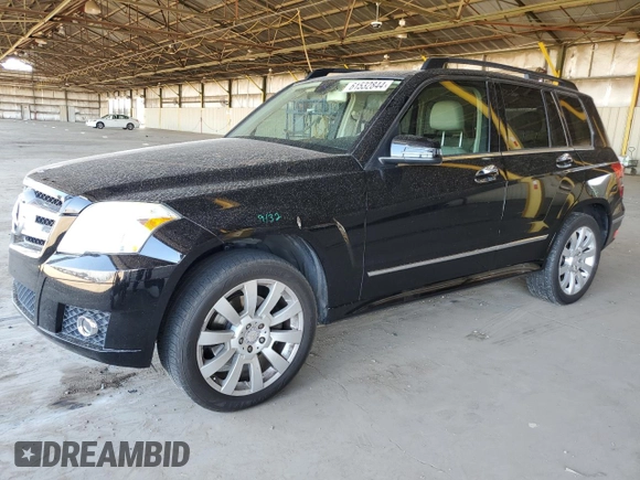 2012 Mercedes-Benz GLK 350 with VIN WDCGG5GB8CF896428, listed as a Copart auction lot 61532844 with 114,418 mi miles and Salvage Title. Bid and sale history available at DreamBid. Image 1.