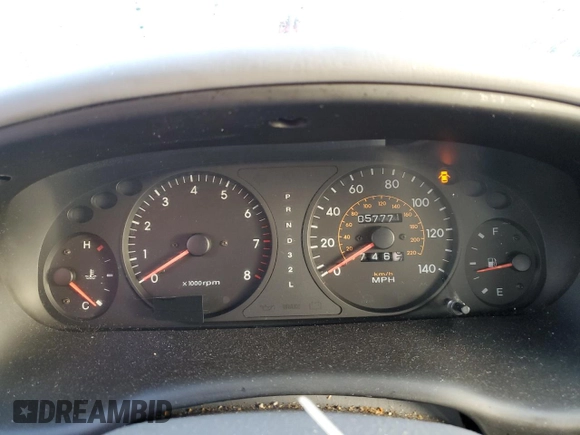 2001 Hyundai Sonata with VIN KMHWF25S71A448175, listed as a Copart auction lot 77603524 with 57,771 mi miles and Non Repairable. Bid and sale history available at carsss.com. Image 9.