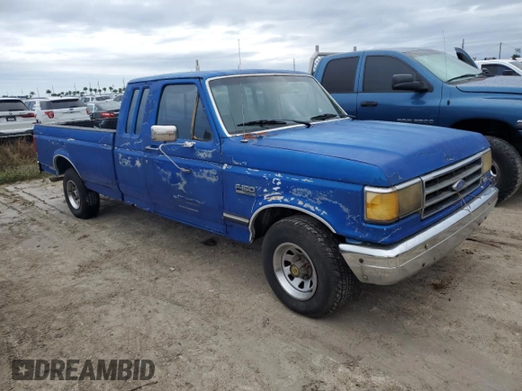 1990 Ford F-150 with VIN 1FTEX15H1LKA23611, listed as a Copart auction lot 74855974 with 64,470 mi miles and Non Repairable. Bid and sale history available at carsss.com. Image 4.