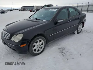 2003 Mercedes-Benz C 230/260/280/320 with VIN WDBRF64J73F298428, listed as a Copart auction lot 41707405 with 281,760 mi miles and Salvage Title. Bid and sale history available at DreamBid. Image 1.