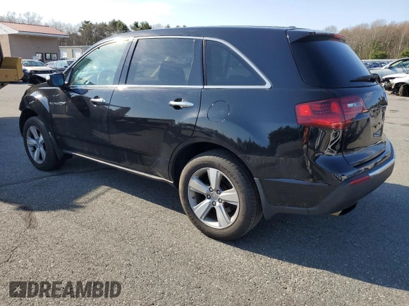2013 Acura MDX with VIN 2HNYD2H22DH500813, listed as a Copart auction lot 52652285 with 175,244 mi miles and Non repairable. Bid and sale history available at DreamBid. Image 2.