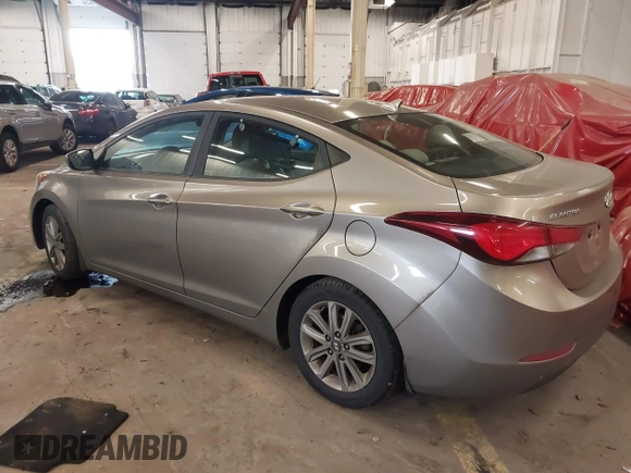 2015 Hyundai Elantra SE with VIN 5NPDH4AE9FH609336, listed as a IAAI auction lot 41831737 with 177,089 mi miles and . Bid and sale history available at DreamBid. Image 3.