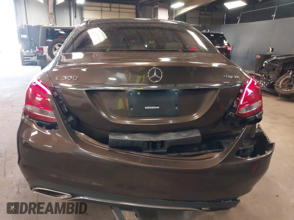 2017 Mercedes-Benz C 300 with VIN 55SWF4KB4HU196485, listed as a IAAI auction lot 42096379 with 71,167 mi miles and . Bid and sale history available at carsss.com. Image 16.