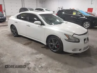 2014 Nissan Maxima 3.5 S with VIN 1N4AA5AP8EC908623, listed as a IAAI auction lot 41751451 with 157,167 mi miles. Bid and sale history available at carsss.com. Image 1.