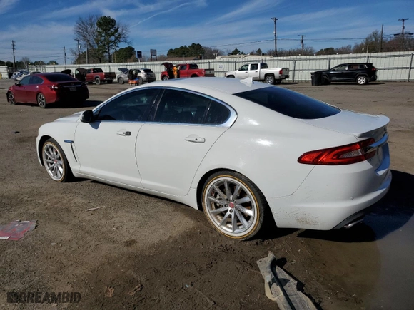 2015 Jaguar XF I4 T Premium with VIN SAJWA0FS4FPU43236, listed as a Copart auction lot 87675225 with 0 mi miles and Salvage Title. Bid and sale history available at carsss.com. Image 2.