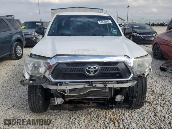 2014 Toyota Tacoma PreRunner with VIN 3TMKU4HN7EM040312, listed as a Copart auction lot 87420864 with 68,853 mi miles and Salvage title. Bid and sale history available at DreamBid. Image 5.