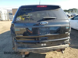 2013 Ford Utility Police Interceptor with VIN 1FM5K8AR3DGB63858, listed as a Copart auction lot 42256695 with 162,636 mi miles and Salvage Title. Bid and sale history available at carsss.com. Image 6.
