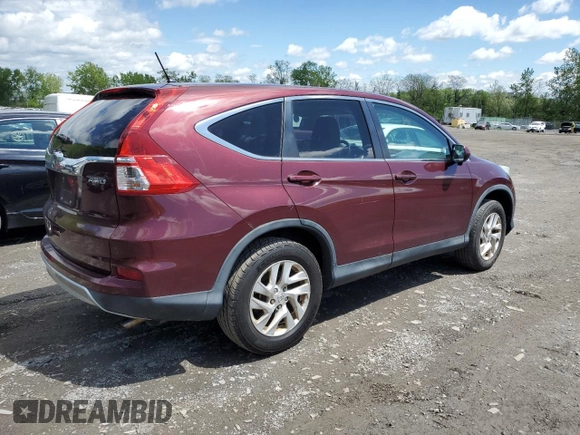 2016 Honda CR-V EX with VIN 2HKRM4H57GH604306, listed as a Copart auction lot 55986145 with 161,894 mi miles and Salvage Title. Bid and sale history available at DreamBid. Image 3.