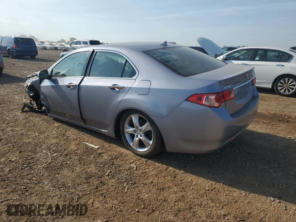 2011 Acura TSX with VIN JH4CU2F68BC000627, listed as a Copart auction lot 62709615 with 126,238 mi miles and Salvage title. Bid and sale history available at DreamBid. Image 2.