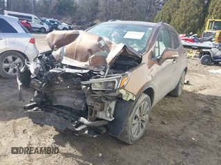 2017 Buick Encore Preferred with VIN KL4CJESB4HB124482, listed as a IAAI auction lot 41795609 with 91,139 mi miles. Bid and sale history available at carsss.com. Image 6.