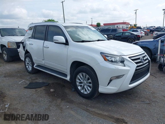 2018 Lexus GX 460 z VIN JTJBM7FX2J5195708, wystawiony jako IAAI lot #42168581 z przebiegiem 121 857 mil mil oraz . Historia ofert i sprzedaży dostępna na DreamBid. Obrazek 1.