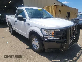 2018 Ford F-150 XL with VIN 1FTMF1EB8JKF43215, listed as a IAAI auction lot 42835300 with 126,575 mi miles and . Bid and sale history available at DreamBid. Image 32.