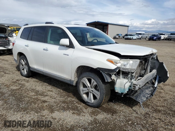 2012 Toyota Highlander Limited с VIN 5TDDK3EH0CS125559, выставлен на аукционе Copart как лот 51143465 с пробегом 117 423 миль миль и Списание • Salvage title. История ставок и продаж доступна на DreamBid. Изображение 4.