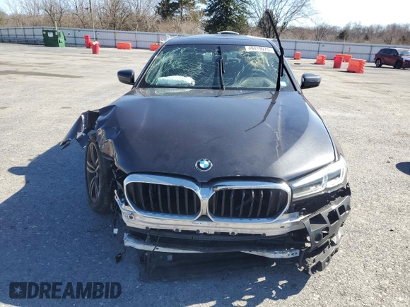 2021 BMW 5 Series 530i xDrive with VIN WBA13BJ0XMWX14935, listed as a Copart auction lot 49419975 with Not Provided miles and Clean Title. Bid and sale history available at carsss.com. Image 5.