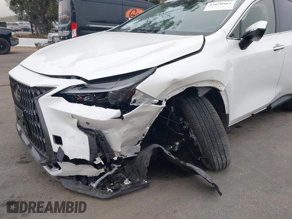 2024 Lexus NX 250 Premium with VIN JTJGDCAZ2R5022080, listed as a IAAI auction lot 42020862 with 9,922 mi miles and . Bid and sale history available at DreamBid. Image 6.
