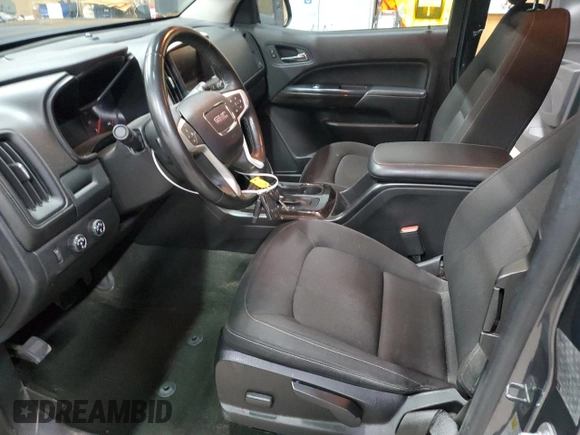 2016 GMC Canyon 4WD SLE with VIN 1GTH6CE36G1160409, listed as a Copart auction lot 80590674 with 58,114 mi miles and Clean Title. Bid and sale history available at carsss.com. Image 7.