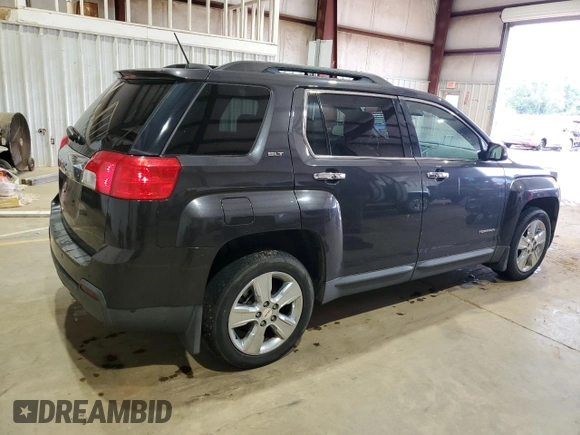2015 GMC Terrain SLT with VIN 2GKALSEK5F6232390, listed as a Copart auction lot 53898615 with 124,982 mi miles and Clean Title. Bid and sale history available at carsss.com. Image 3.
