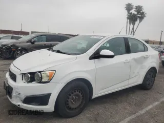 2014 Chevrolet Sonic LS with VIN 1G1JA5SH8E4195937, listed as a Copart auction lot 60266055 with 71,911 mi miles and Salvage title. Bid and sale history available at DreamBid. Image 1.