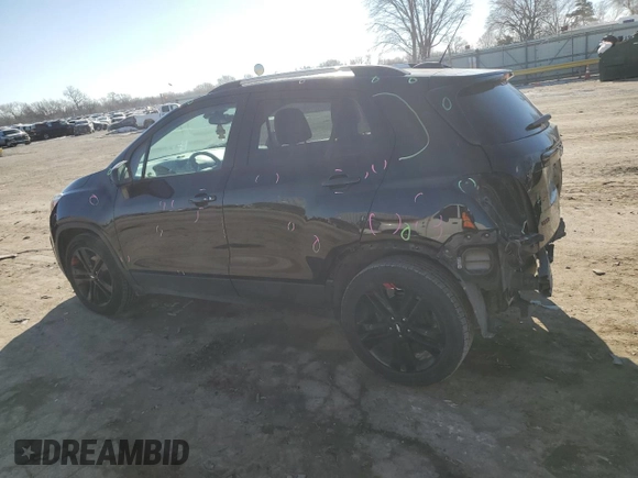 2020 Chevrolet Trax LT with VIN 3GNCJLSB5LL274576, listed as a Copart auction lot 42796705 with 75,811 mi miles and Salvage Title. Bid and sale history available at carsss.com. Image 2.