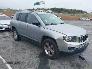 2016 Jeep Compass Sport with VIN 1C4NJDBB6GD781909, listed as a IAAI auction lot 41795044 with 101,821 mi miles. Bid and sale history available at carsss.com. Image 1.