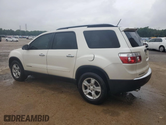 2008 GMC Acadia SLE1 z VIN 1GKER13778J183546, wystawiony jako Copart lot #58342655 z przebiegiem 174 399 mil mil oraz Szkoda całkowita • Salvage title. Historia ofert i sprzedaży dostępna na DreamBid. Obrazek 2.