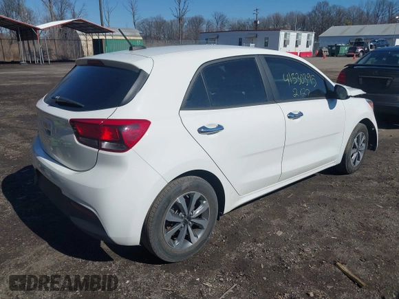 2022 Kia Rio S with VIN 3KPA25AD5NE458130, listed as a IAAI auction lot 41530395 with 33,154 mi miles and . Bid and sale history available at DreamBid. Image 4.