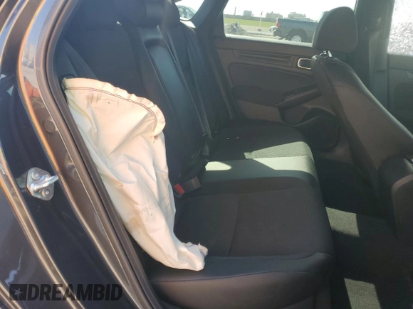 2025 Honda Civic Sport with VIN 2HGFE2F59SH539467, listed as a Copart auction lot 52300485 with 5,527 mi miles and Salvage title. Bid and sale history available at DreamBid. Image 10.