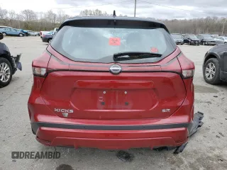 2023 Nissan Kicks SR with VIN 3N1CP5DV0PL520131, listed as a Copart auction lot 80838834 with Not Provided miles and Salvage Title. Bid and sale history available at DreamBid. Image 6.