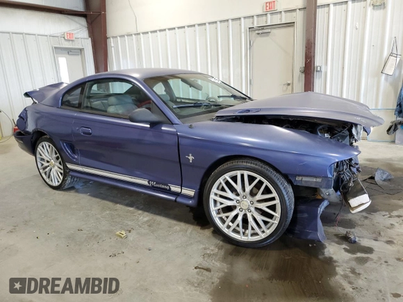 1996 Ford Mustang z VIN 1FALP4047TF185562, wystawiony jako Copart lot #55995745 z przebiegiem 154 906 mil mil oraz Szkoda całkowita • Salvage title. Historia ofert i sprzedaży dostępna na DreamBid. Obrazek 4.