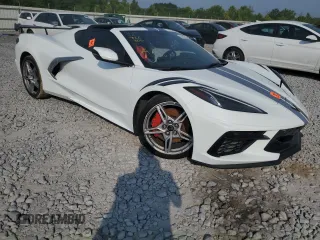 2021 Chevrolet Corvette 2LT with VIN 1G1YB2D47M5120014, listed as a Copart auction lot 61862085 with Not provided miles and Salvage title. Bid and sale history available at DreamBid. Image 4.