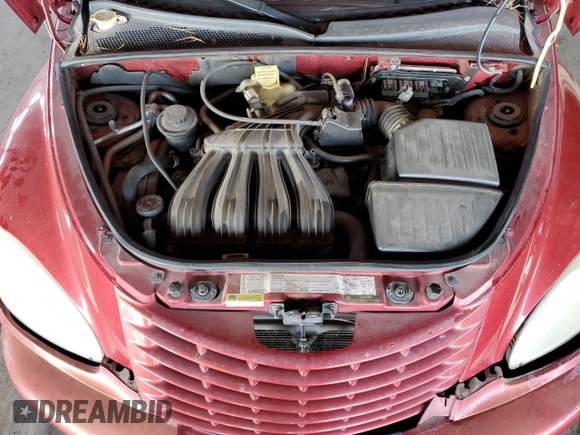 2005 Chrysler PT Cruiser with VIN 3C4FY48BX5T544709, listed as a Copart auction lot 83323324 with 119,073 mi miles and Salvage Title. Bid and sale history available at DreamBid. Image 11.