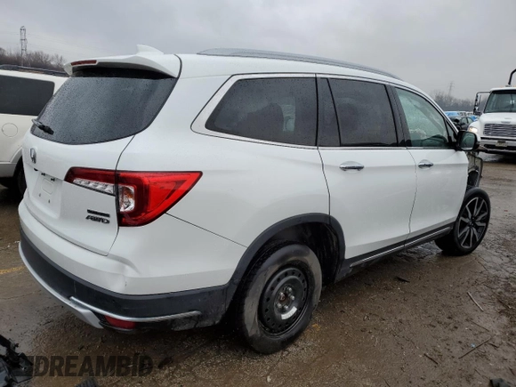 2021 Honda Pilot Touring 7-Passenger z VIN 5FNYF6H66MB023058, wystawiony jako Copart lot #41211023 z przebiegiem 45 255 mil mil oraz Szkoda całkowita • Salvage title. Historia ofert i sprzedaży dostępna na DreamBid. Obrazek 3.
