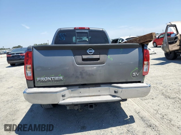 2016 Nissan Frontier SV with VIN 1N6AD0FR4GN782120, listed as a Copart auction lot 60333765 with 88,210 mi miles and Salvage title. Bid and sale history available at DreamBid. Image 6.