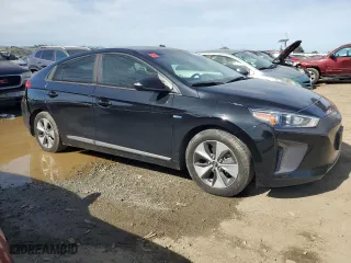 2018 Hyundai Ioniq Electric with VIN KMHC75LH9JU029414, listed as a Copart auction lot 45957745 with 62,241 mi miles and Salvage Title. Bid and sale history available at carsss.com. Image 4.