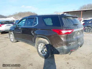 2018 Chevrolet Traverse LT Cloth with VIN 1GNEVGKW3JJ194737, listed as a IAAI auction lot 41590686 with 176,108 mi miles. Bid and sale history available at carsss.com. Image 3.