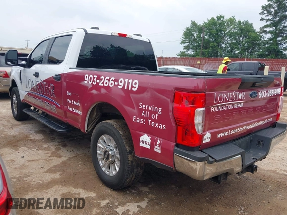 2021 Ford F-250 XL с VIN 1FT7W2B63MED78848, выставлен на аукционе IAAI как лот 42259810 с пробегом 127 552 миль миль и . История ставок и продаж доступна на DreamBid. Изображение 3.