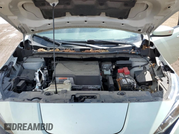 2018 Nissan LEAF SV z VIN 1N4AZ1CP9JC311747, wystawiony jako Copart lot #58365155 z przebiegiem 87 470 mil mil oraz Szkoda całkowita • Salvage title. Historia ofert i sprzedaży dostępna na DreamBid. Obrazek 12.