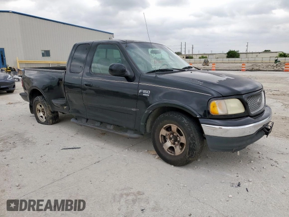 2001 Ford F-150 XL with VIN 2FTRX07L81CA48360, listed as a Copart auction lot 54317675 with Not provided miles and Salvage title. Bid and sale history available at DreamBid. Image 4.