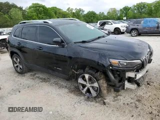 2019 Jeep Cherokee Limited with VIN 1C4PJLDX8KD377501, listed as a Copart auction lot 51636895 with 44,378 mi miles and Clean title. Bid and sale history available at DreamBid. Image 4.