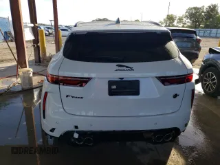 2022 Jaguar F-Pace SVR with VIN SADCZ2EEXNA694138, listed as a Copart auction lot 76778653 with 38,121 mi miles and . Bid and sale history available at DreamBid. Image 6.