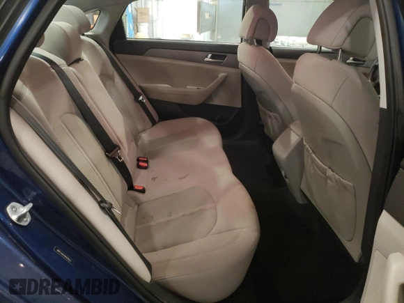 2017 Hyundai Sonata 2.4L with VIN 5NPE24AFXHH439523, listed as a Copart auction lot 46526535 with 99,689 mi miles and Salvage Title. Bid and sale history available at carsss.com. Image 10.